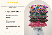 Bold Ditsy Floral Seamless Patterns, a Pattern Graphic by Ninterints (Thumbnail 5 of 17)