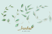 Branches & Splatter Kit, a Brush Add-On by PandoraDreams (Thumbnail 25 of 38)