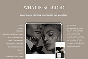 Gianna Moreau - WIX Website Template, a Templates & Theme by Palms&Muses (Thumbnail 3 of 10)