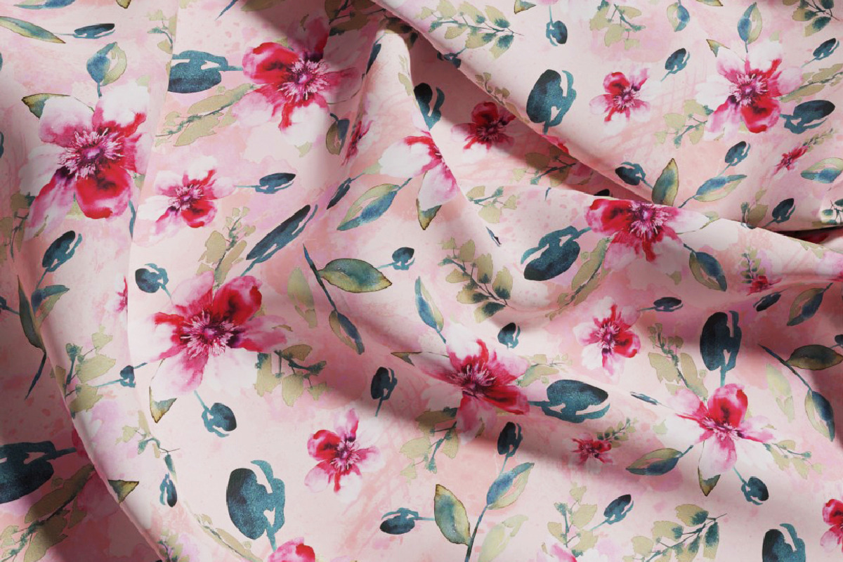 Watercolor Flowers Seamless Pattern, a Pattern Graphic by Gullenda (Photo 3 of 6)