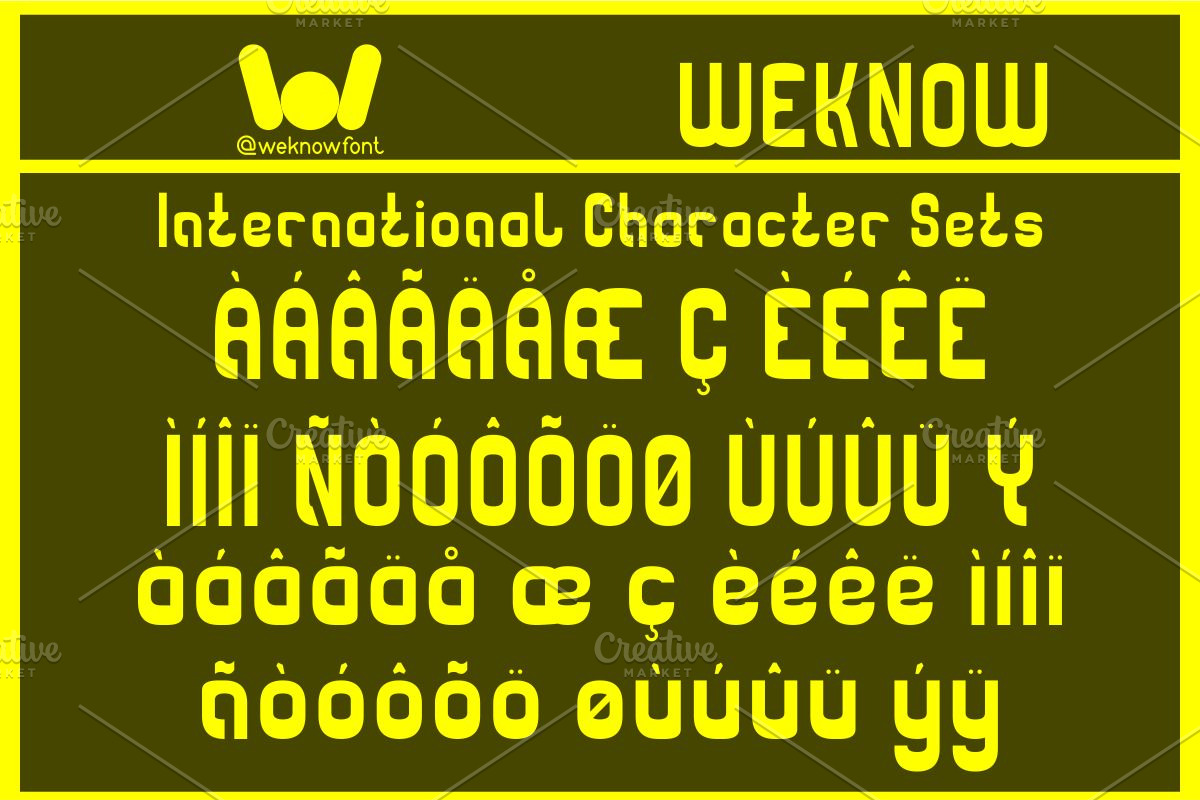 Flashback font, a Font by weknow (Photo 8 of 8)