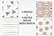 Cute cartoon koala seamless pattern, a Graphic by lindoet23 (Thumbnail 3 of 4)