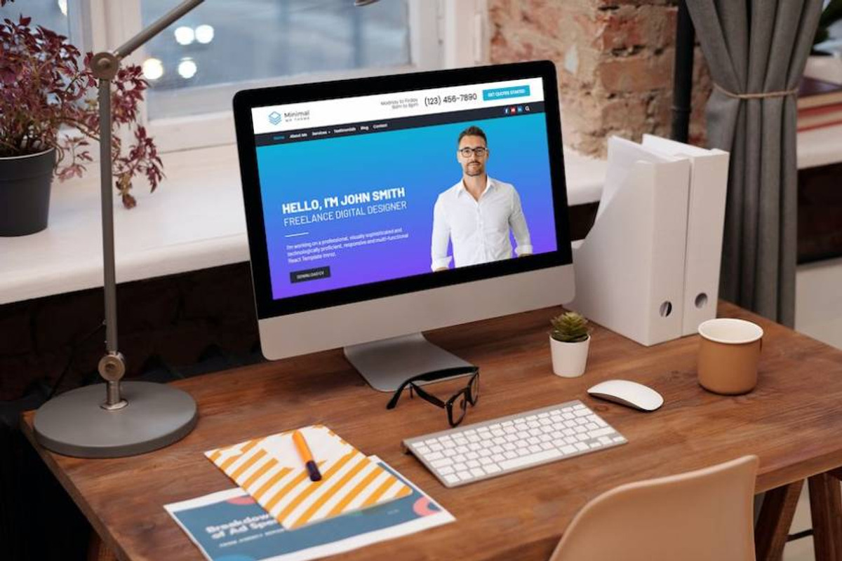 Portfolio WordPress Theme - Minimal preview 6