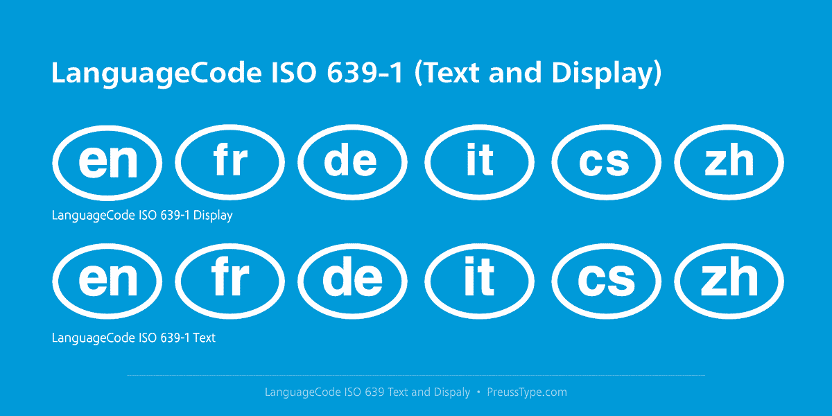 Language Code, a Symbol Font by preussTYPE (Photo 1 of 6)