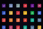 1500+ Flat Icons - Line Icons, an Outline Icon by FlatLineIcons (Thumbnail 20 of 21)
