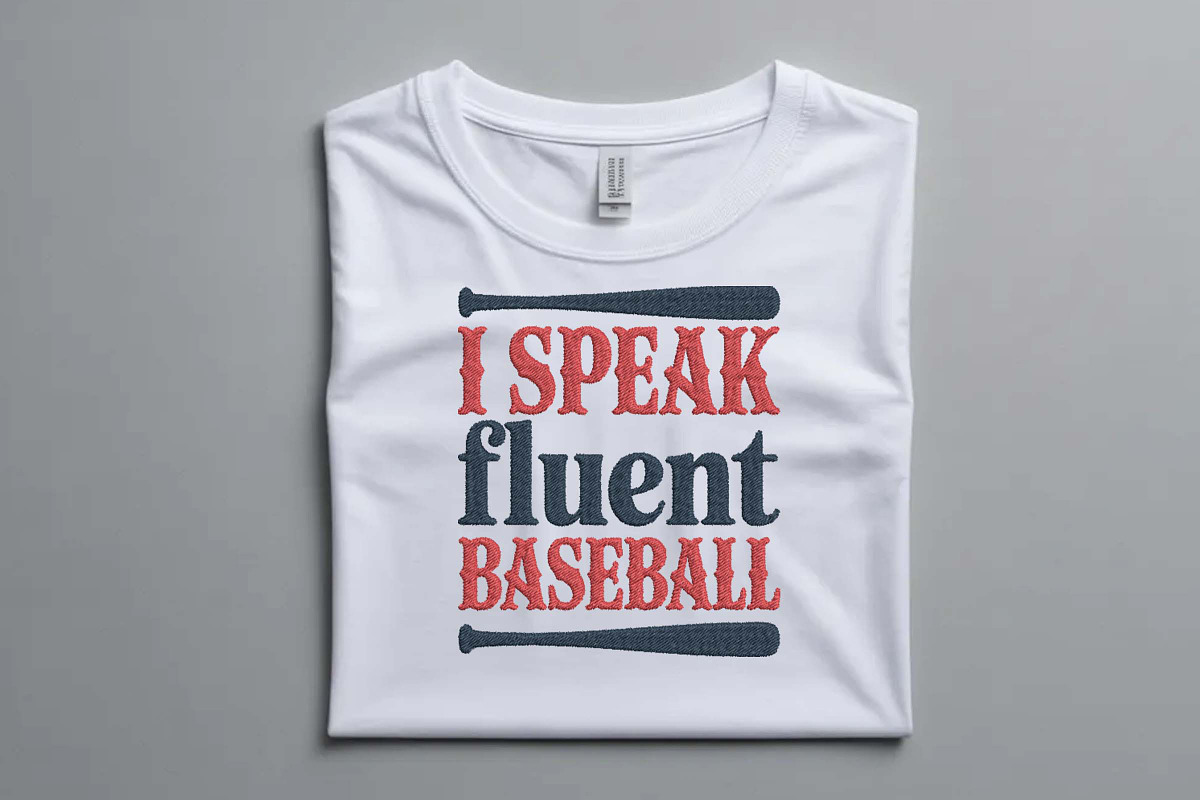 Athletic I Speak Fluent Baseball, a Decorative Illustration by Purpose Ekbal (Photo 2 of 3)