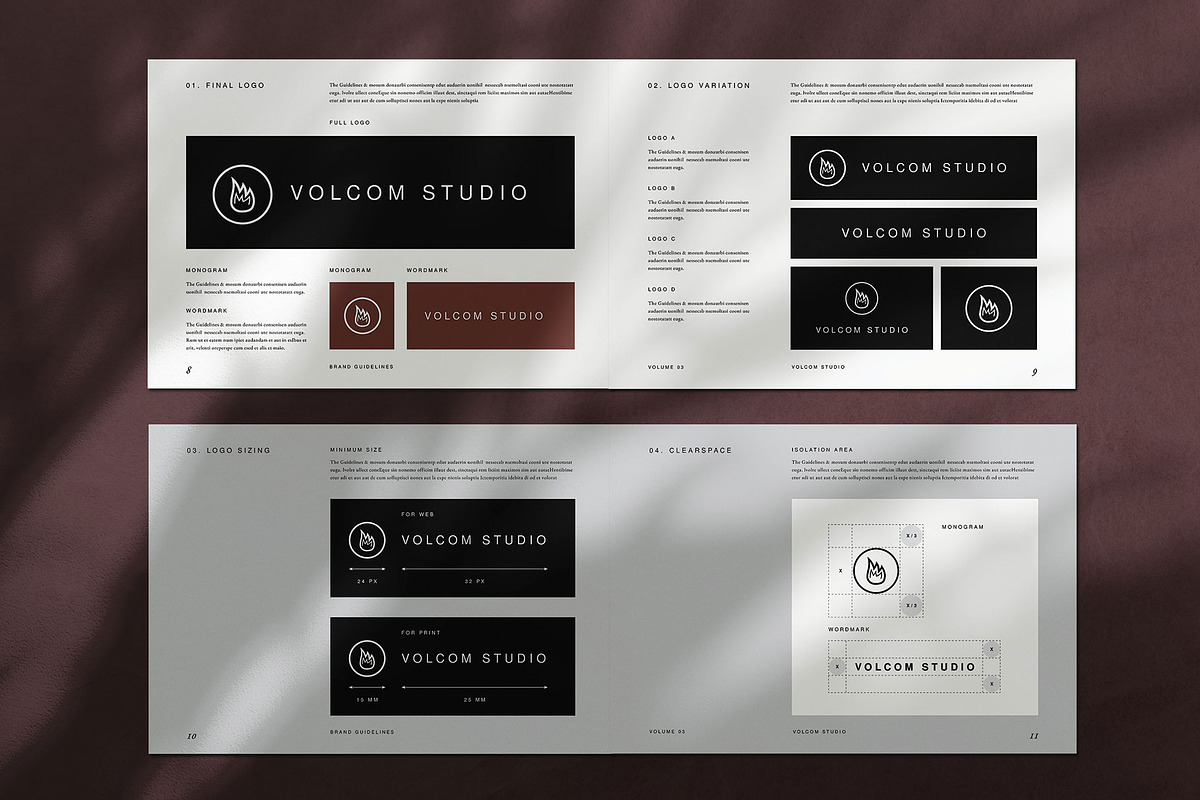Brand Guidelines, a Brochure Template by Occy Design (Photo 5 of 11)
