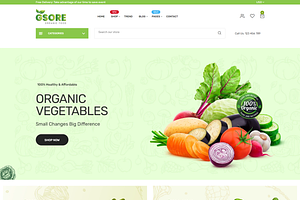 Grocery And Organic Shopify Gsore