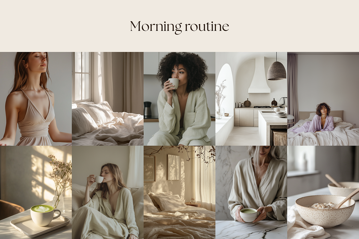 Modern Minimalist Lifestyle Images, a Person Photo by Luna Studio (Photo 8 of 10)