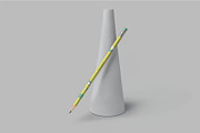 Pencil Mockups, a Pens & Pencil Mockup by megostudi0 (Thumbnail 3 of 6)