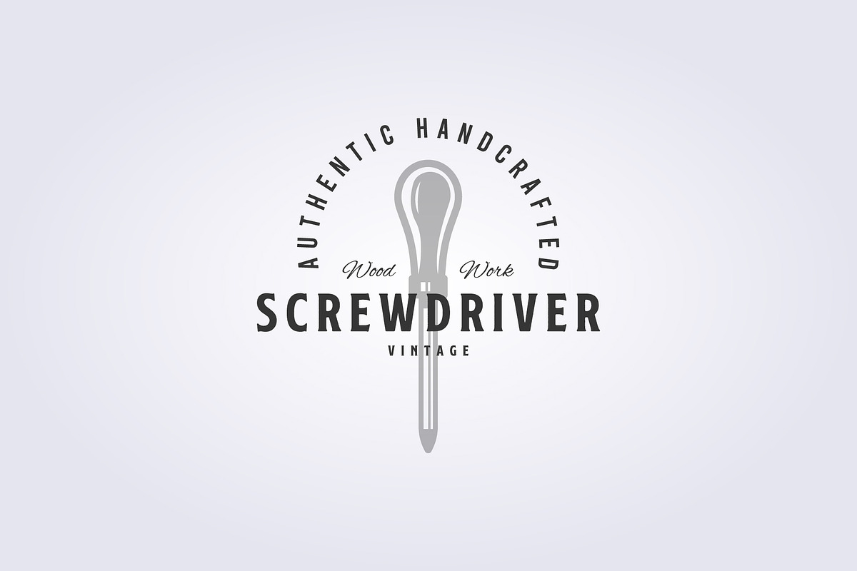 screwdriver logo vector illustration, a Branding & Logo Template by Lodzrov