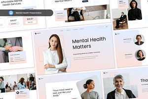 Mental Health Presentation Keynote, a Presentation Template by Antstheme