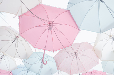Umbrella pattern containing april, art, and background, an Arts & Entertainment Photo by Artmeesri