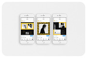 GREY Instagram Feed, a Social Media Template by Aprilea (Thumbnail 3 of 7)