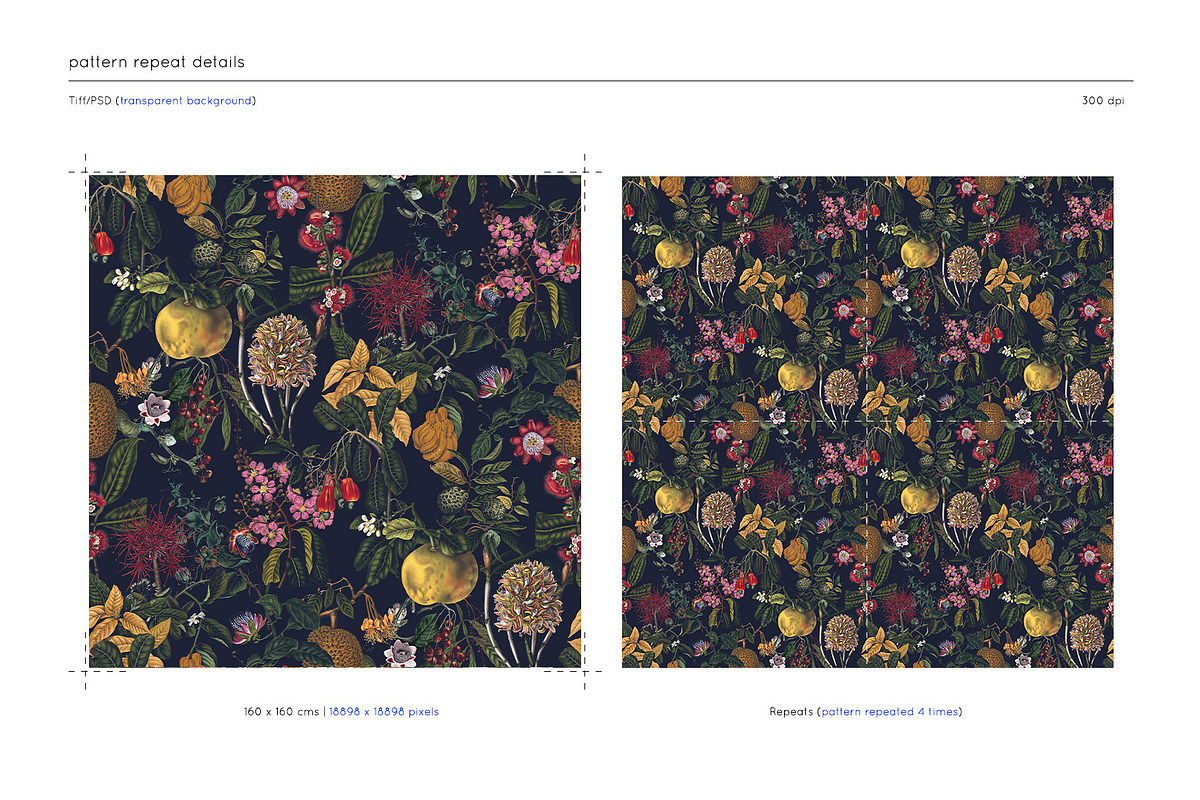 Exótica, Luxury Pattern design!, a Pattern Graphic by TSTUDIO (Photo 5 of 14)