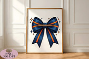 Football Bow Game Day PNG, an Illustration by Daily.Designs (Thumbnail 3 of 5)