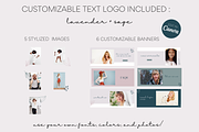 Shopify Theme | Lavender + Sage, a Templates & Theme by Easy Website Themes (Thumbnail 3 of 8)
