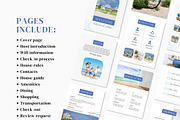 Airbnb Welcome Book Template | Beach, a Brochure Template by Ciera Design Templates (Thumbnail 2 of 6)
