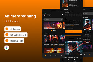 TenshiPlay - Anime Streaming Mobile, an App Template by trabaskriya