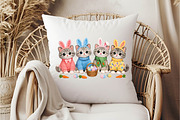 Crochet Easter Kittens png, an Illustration by DreamCafeArt (Thumbnail 6 of 6)