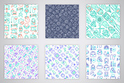 100 Seamless Patterns Collection, a Pattern Graphic by Alex Blogoodf (Thumbnail 10 of 12)