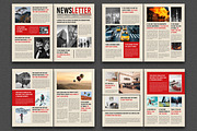 Newsletter Template, a Brochure Template by MightyDesign (Thumbnail 2 of 5)