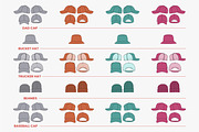 Essential Headwear Vector Mockup, an Illustration by S.i. Graphics (Thumbnail 2 of 6)