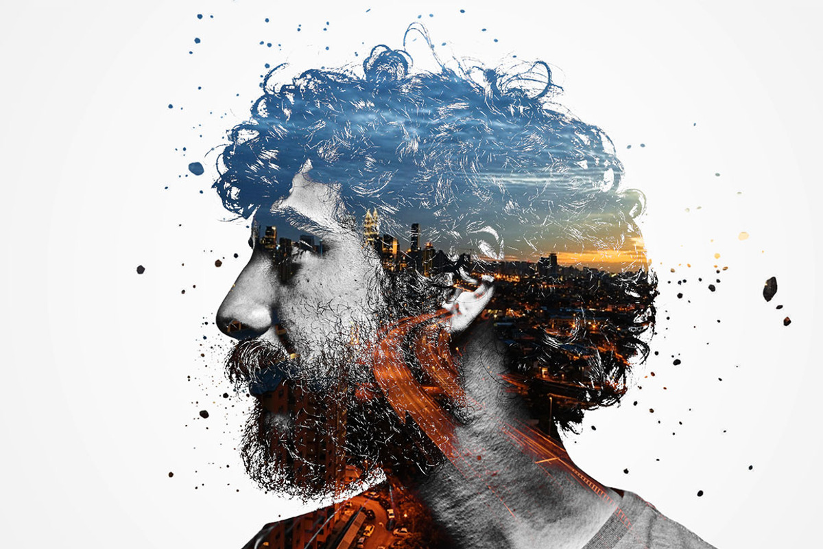 Double Exposure Photoshop Action, an Action Add-On by DESIGNAVO (Photo 3 of 9)