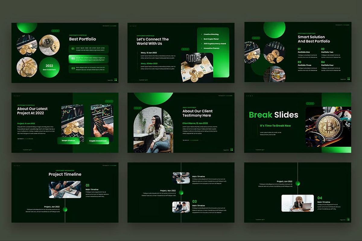 Cryptonest  Crypto Keynote Templates, a Presentation Template by Fit-tee (Photo 5 of 6)