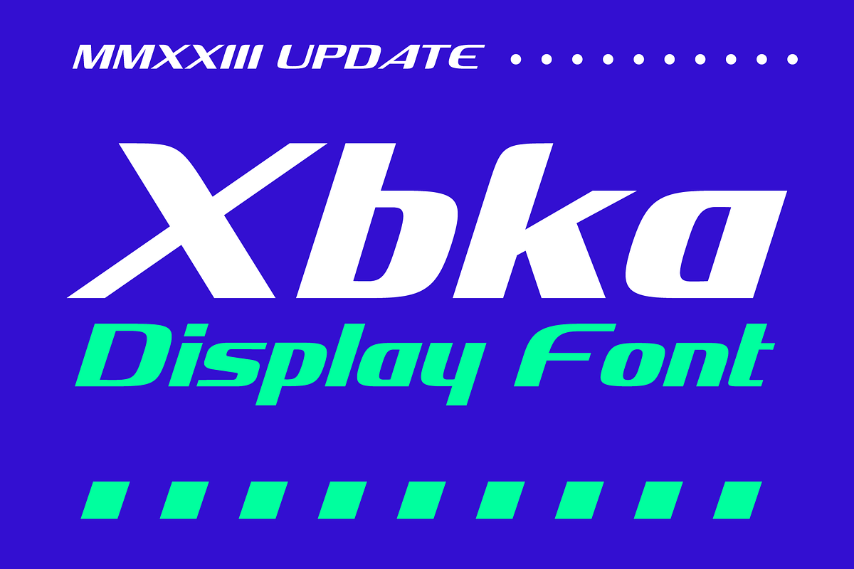 Xbka font, a Slab Serif Font by Andfonts (Photo 1 of 8)
