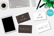 Canva Business Card Template, a Business Card Template by WynterLife Studio (Thumbnail 4 of 4)