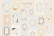 Cottagecore Clipart, Frames, Prints, a Decorative Illustration by whiteheartdesign (Thumbnail 8 of 34)
