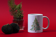 Christmas Watercolor Illustrations, a Seasonal Illustration by Minky Moo Creations (Thumbnail 10 of 15)