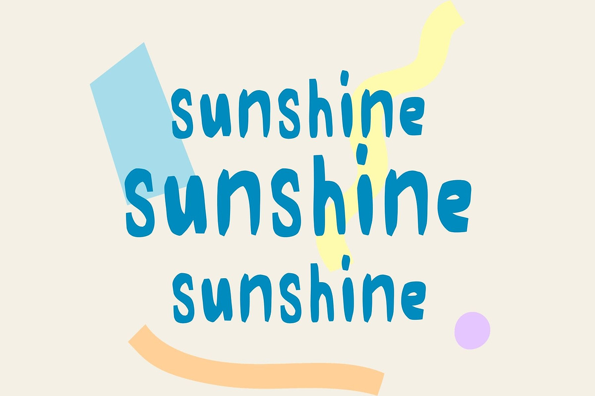 She's Elloise quirky hand drawn font, a Handwritten Font by Eryn Rose Design (Photo 6 of 11)
