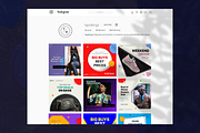 Bolder Social Media Kit +Puzzle Post, a Social Media Template by Fluto Creative Studio (Thumbnail 4 of 9)