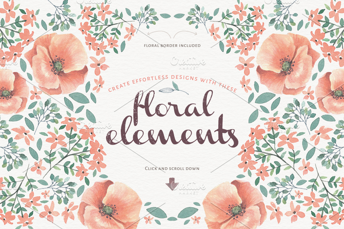 Magical Watercolor graphics Volume 2, an Animal Illustration by Lisa Glanz (Photo 3 of 5)