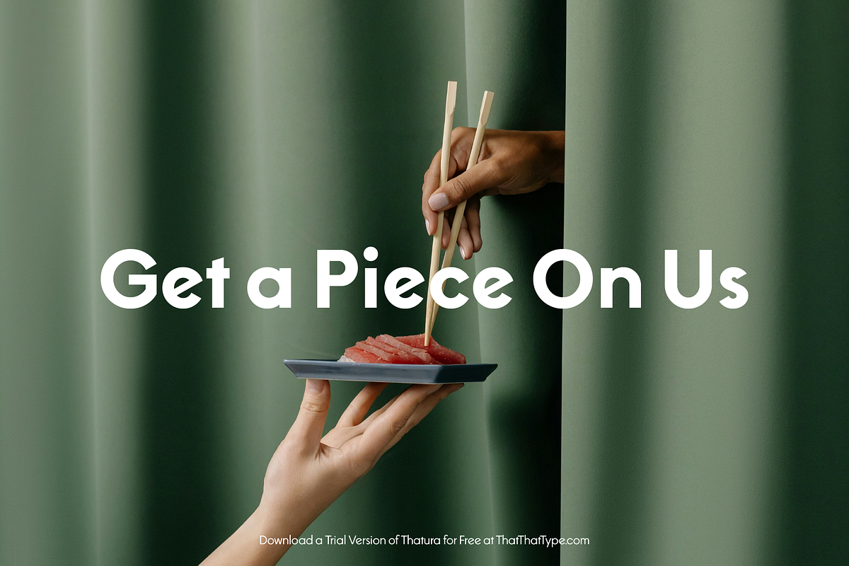 Thatura Geometric Sans Font, a Sans Serif Font by That That Creative (Photo 6 of 19)