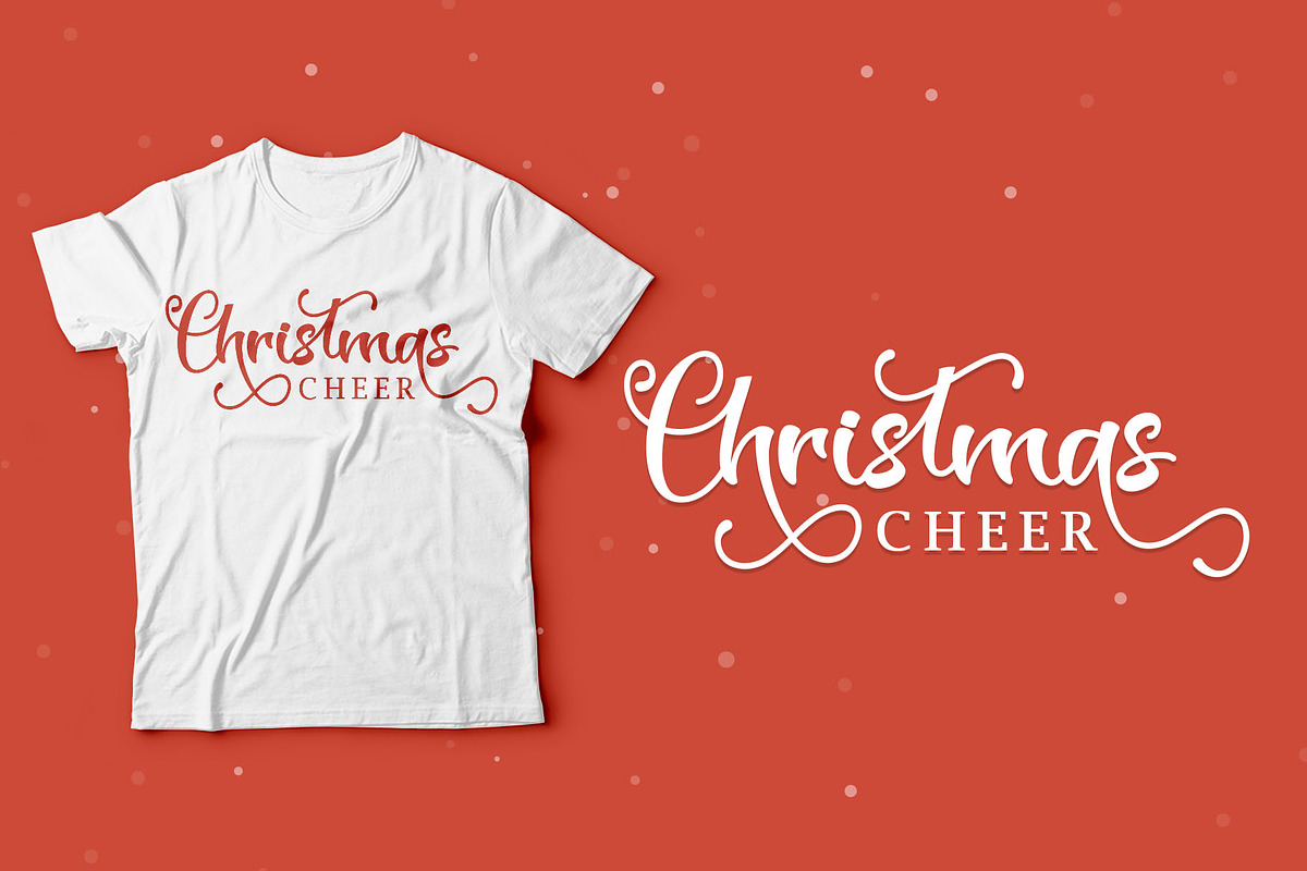 Christmas Stamp-Modern Calligraphy, a Script Font by alifryanzulfikar (Photo 3 of 8)