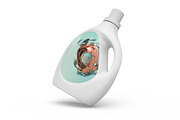 Detergent Bottle Mock-up, an Advertising Mockup by PixelMockup (Thumbnail 6 of 11)