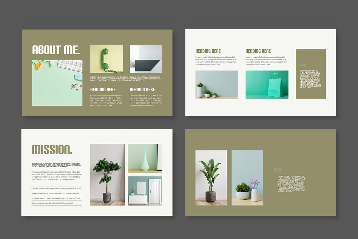 Minimalist Portfolio Presentation preview 3