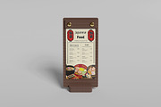 Table Menu Mockup, a Product Mockup by Squashy Creative Studio (Thumbnail 3 of 5)