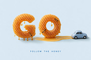 Honeycombs Font, a Sans Serif Font by Handmadefont (Thumbnail 7 of 15)