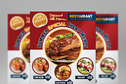 University Fast Food Flyer 3 Color, a Flyer Template by fatihakdemir (Thumbnail 1 of 5)