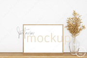Horizontal Frame Mockup | Premium, a Print Template by Mockup Shop (Thumbnail 1 of 2)