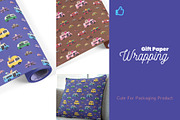 Food Truck 15 Clipart Plus Pattern, an Animal Illustration by rivatxfz (Thumbnail 5 of 6)