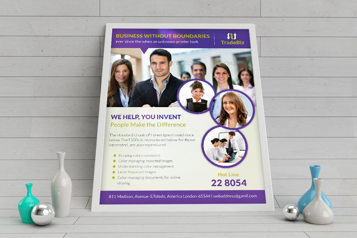 Corporate Business Flyer, a Flyer Template by Dotnpix (Photo 4 of 5)