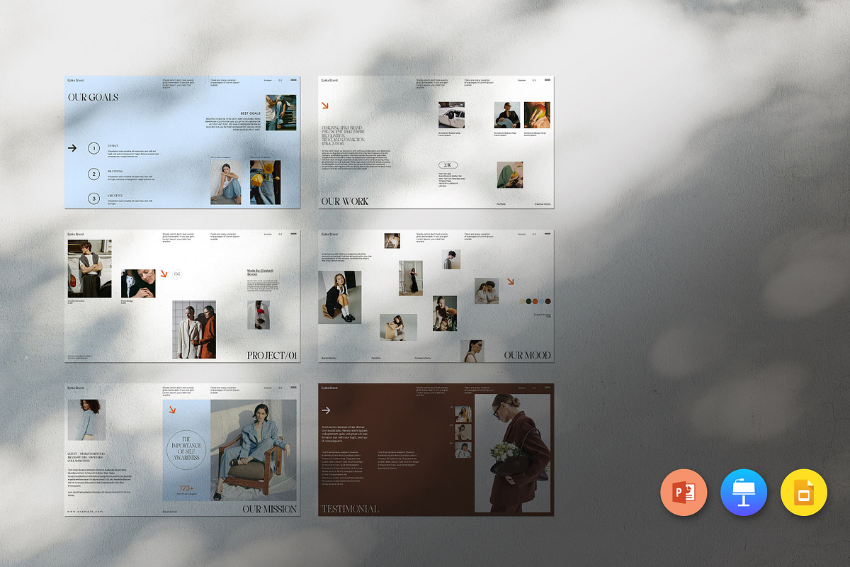 EPIKA | Design Portfolio, a Presentation Template by CreativexGenius (Photo 6 of 11)