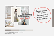 Balltimore Sans - Handlettering Sans, a Sans Serif Font by Java pep (Thumbnail 3 of 9)