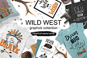 Wild West graphic collection, an Illustration by EkaterinaKiriy (Thumbnail 1 of 7)