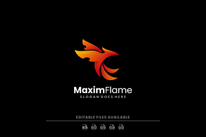 Modern Gradient Phoenix Logo Design, a Branding & Logo Template by Artnivora.Std